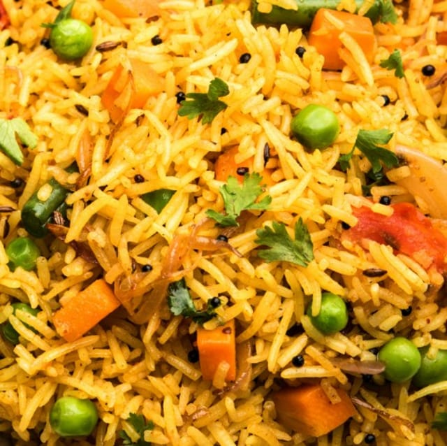 Vegetable Biryani.